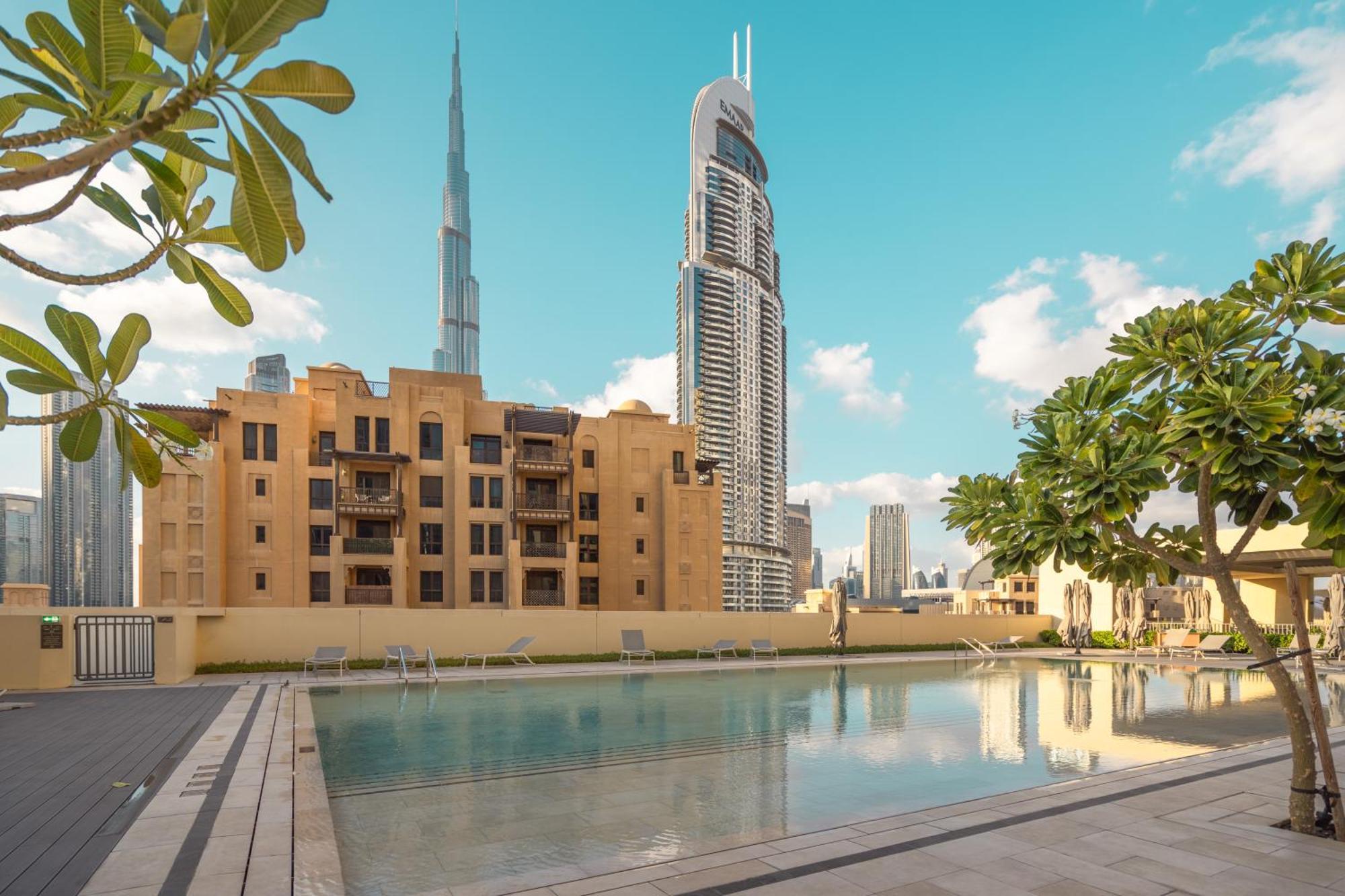 Prime Retreats @ Burj Royale By Emaar Leilighet Dubai Eksteriør bilde